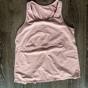 Kindred Bravely Maroon Maternity/Nursing Tank Top